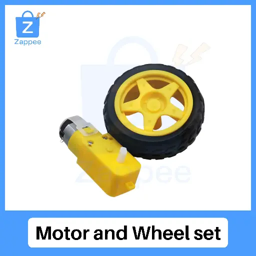 Motor and Wheel set